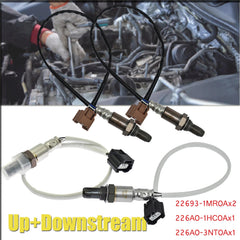 4pcs Oxygen O2 Sensor Up+Downstream For 2013-14 Nissan Quest Infiniti QX60 3.5L 6B93BC-57