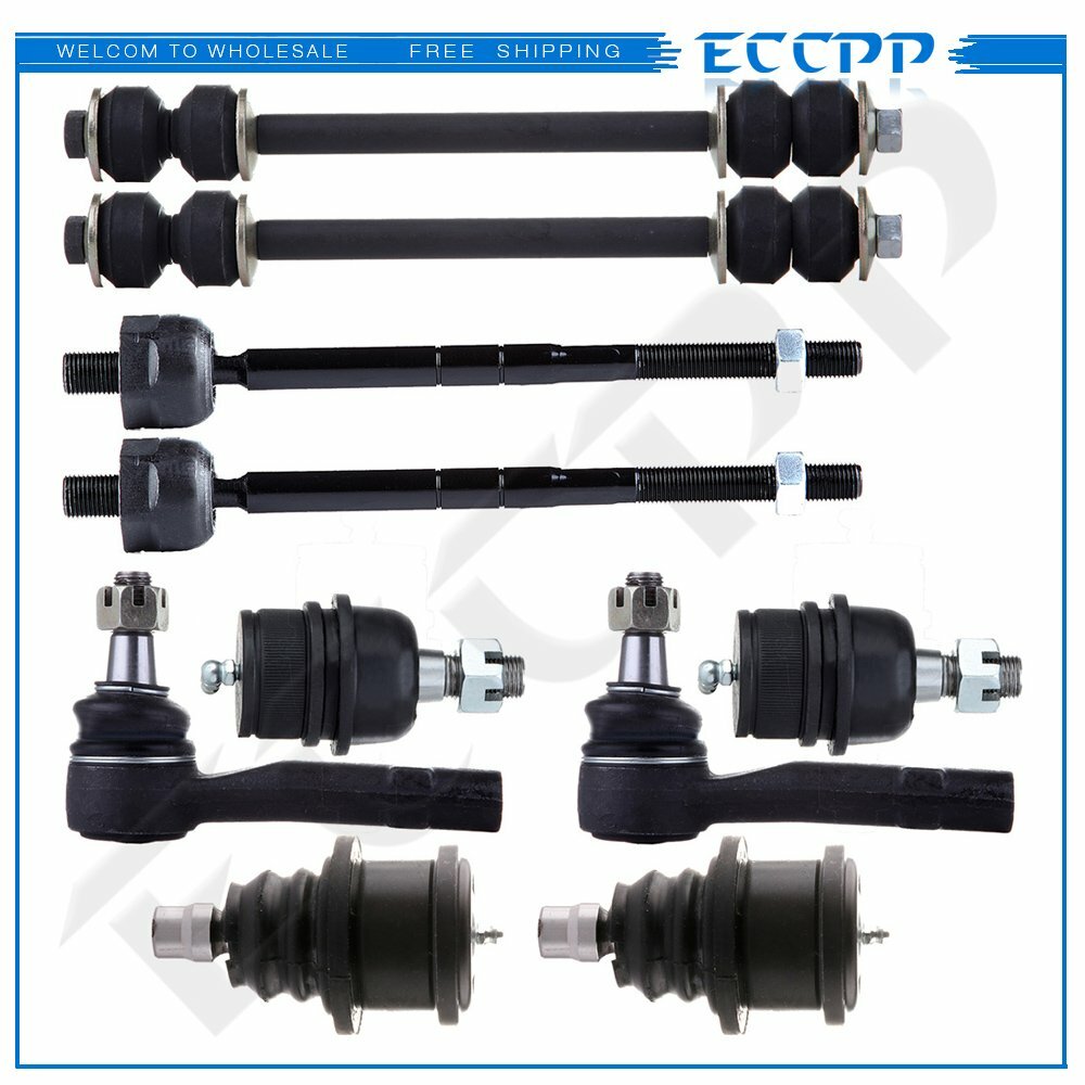 10pcs Front Tie Rod Ends Ball Joints For Ford Ranger Explorer Mazda B2500 B3000 6B93BC-57