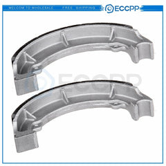 1 Pair Rear Brake Shoes For Kawasaki KLF250A Bayou 250 2003-2011 Semi-Metal 6B93BC-57