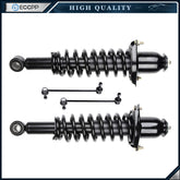 Rear Complete Strut + Sway Bar Link For Toyota For Corolla 03-08 Matrix 1.8L FWD 6B93BC-57