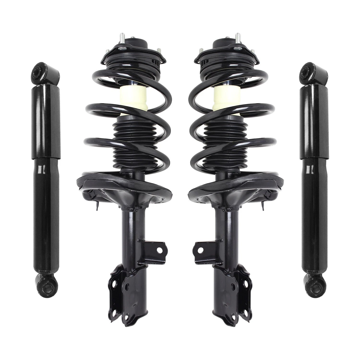 Front & Rear Complete Strut Assembly Shock Kit for 2010-2013 Kia Forte, 6B93BC-57