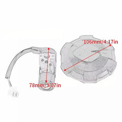 For Honda CRF 150L K84 2017 -2024 Igntiton Swtich Fuel Gas Cap Helmet Lock Set