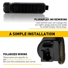 For Cadillac Escalade 1999-2006 LED Door Courtesy Lights 15021518 15021517 EOA 6B93BC-57
