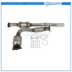 Front Rear Catalytic Converter for 2010-2014 Chevy Equinox GMC Terrain 2.4L EPA 6B93BC-57
