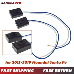 2PCS Front Pair Outside Door Handle Small Buttons for Hyundai Santa Fe 2013-2019 6B93BC-57