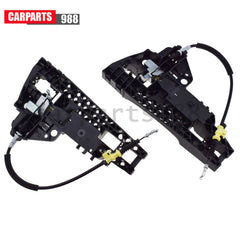 Exterior Door Handle Frame Rear Left or Right For Audi A6 A7 A8 11- 4H0837885 6B93BC-57