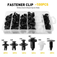 Accessories Trim Car Push Clip Pin Rivet Bumper Door Panel Retainer Fastener Kit 6B93BC-57