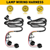 2PCS LH RH Tail Harness Light For 2003-2006 Chevy 1500 Silverado 2500 3500 HD 6B93BC-57
