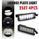4X LED License Plate Light Rear Bumper Lamp White For 2017-2022 Jeep Compass EOA 6B93BC-57
