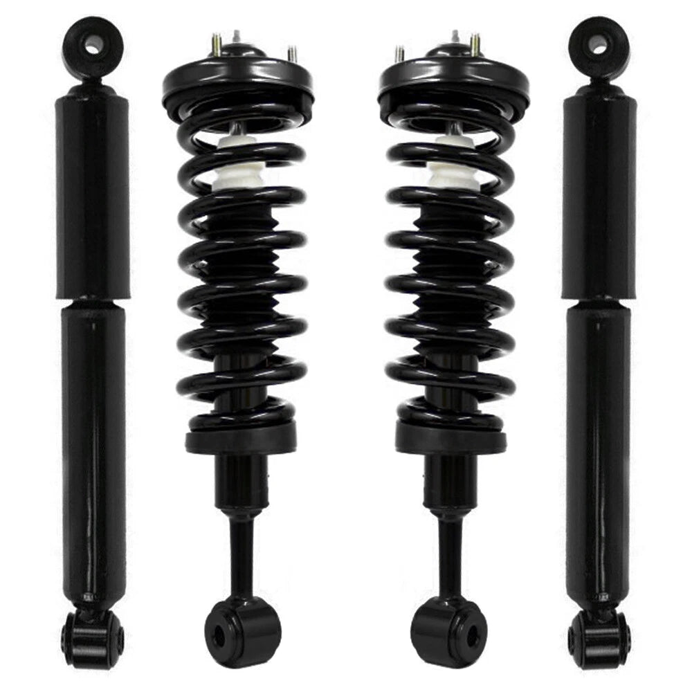 Front & Rear Complete Strut Assembly Shock Kit for 2004-2008 Ford F-150, 6B93BC-57