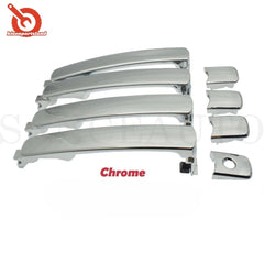Chrome/ Black Front Rear Outside Door Handle for Nissan Rogue Murano Infiniti 6B93BC-57