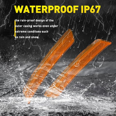 For Mini Cooper 2007-16 Amber Front Wheel Fender Side Marker Light Housings EOA 6B93BC-57