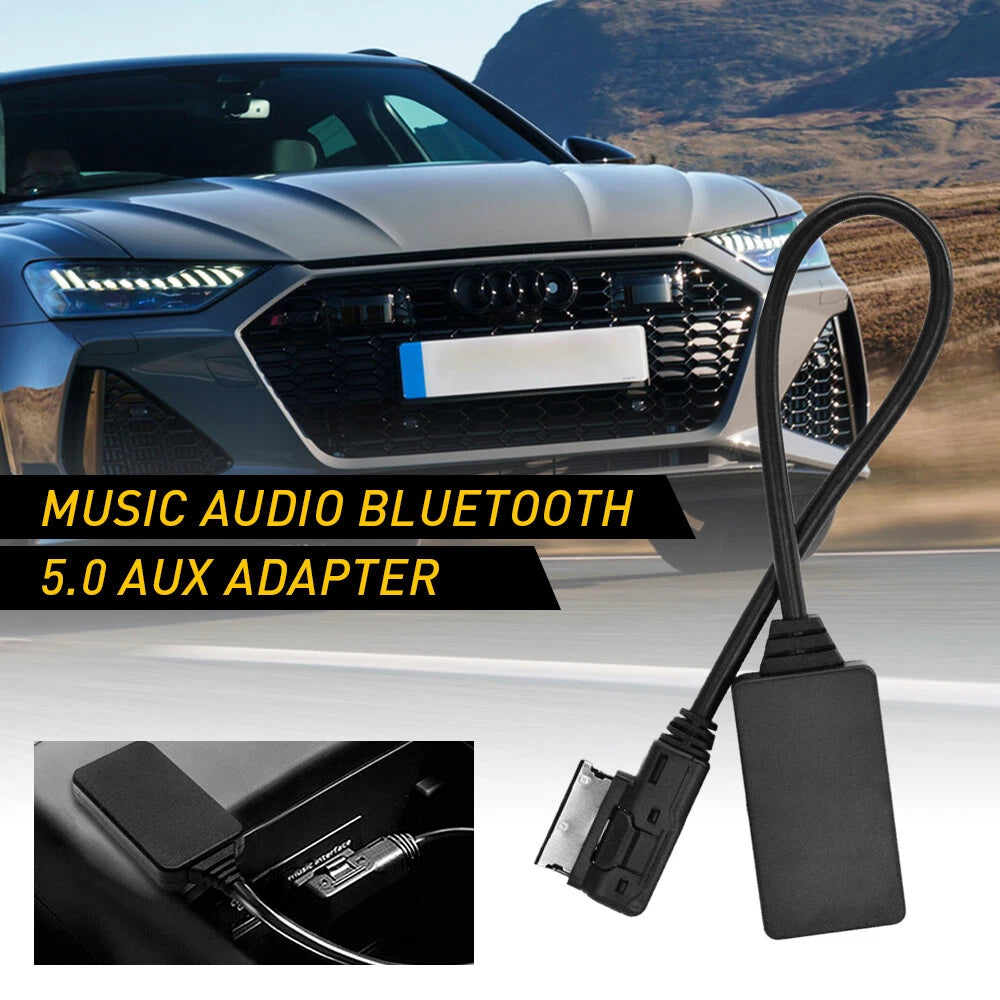 Audio Cable Adapter AMI Bluetooth Music Interface For Audi A3 A4 A5 A6 Q5 Q7 AUX 6B93BC-57