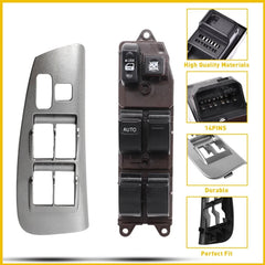 For 2003-2008 Toyota Corolla Matrix 1.8L Door Window Switch Panel Control &Bezel 6B93BC-57