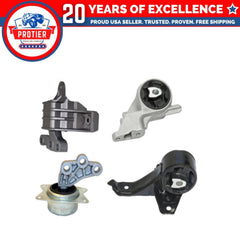 Engine Motor & Trans Mount 4PCS Set Compatible for 2004-2005 Chevrolet Malibu 6B93BC-57