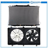 Electric Radiator Cooling Fan Kit For 2003 2004-2007 Honda Accord 6B93BC-57