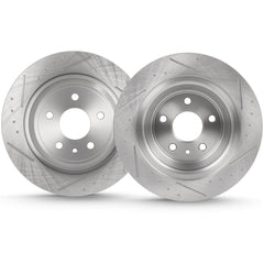 Rear Brake Rotors For 2013 - 2016 Ford Fusion 2013 - 2016 Lincoln MKZ Hybrid KOEEP
