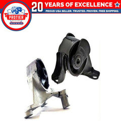 Fits 2001-2005 Honda Civic 1.7L Motor & Trans Motor Mount Set for MANUAL 2PCS : 6B93BC-57