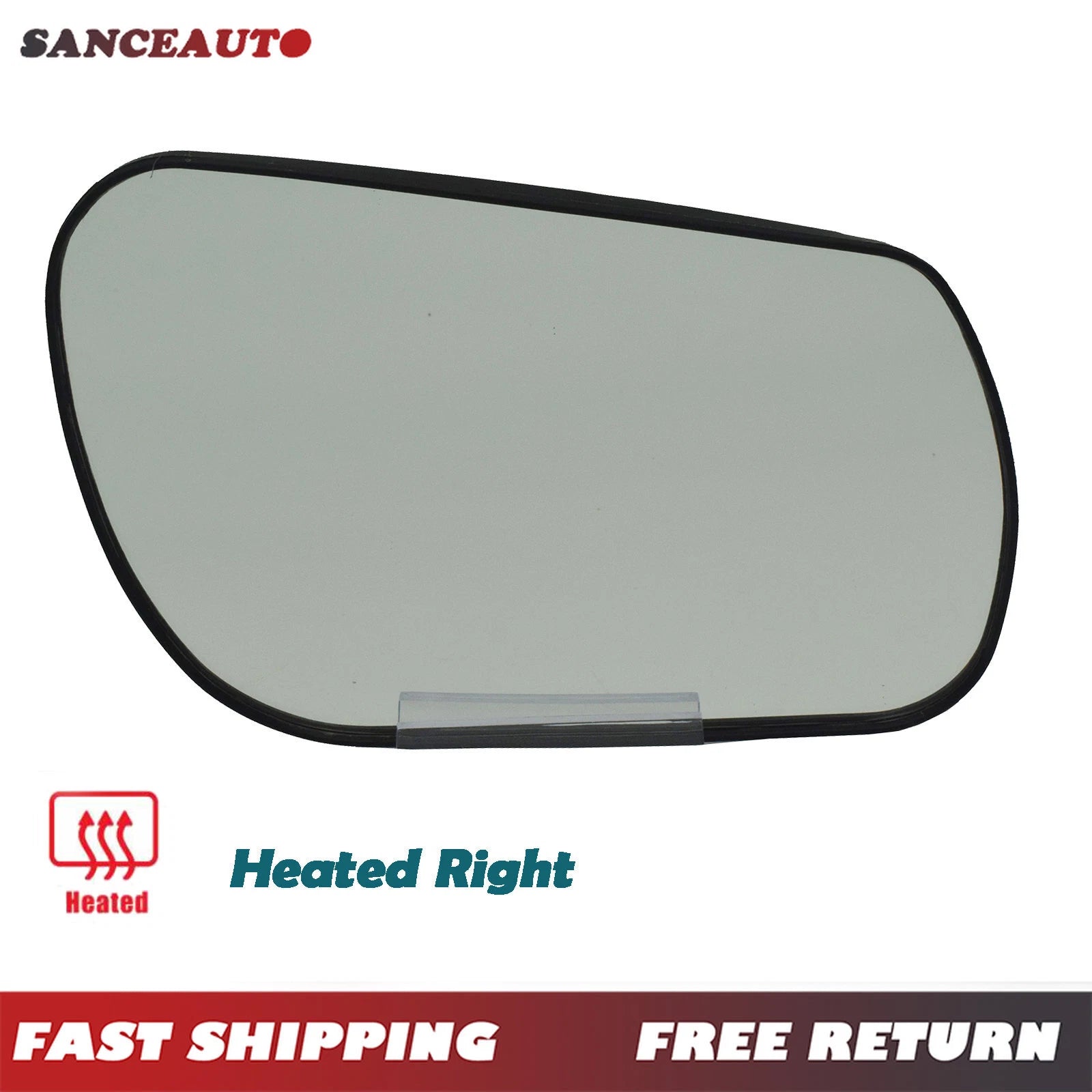 Passenger RH Heated Mirror Glass for Mazda 3 BK 2003-2010 Mazda 6 GG 2003-2008 6B93BC-57