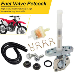 Fuel Petcock Valve Gas Oil Fuel Filter For Honda XR/ CRF50 70 80 100 150 F/R EOA 6B93BC-57