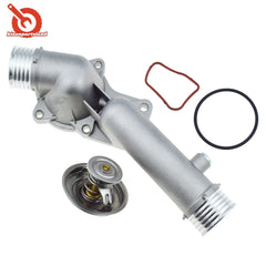 Aluminum Coolant Thermostat & Housing Kit FOR 1996-2000 BMW E39 528I 11531740478 6B93BC-57
