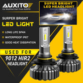 2X 9012 LED Headlight Bulb B3 for 2017 Toyota Corolla iM RAV4 Hi/Lo Beam Light 6B93BC-57