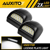 Rear License Plate LED Light Fit Chevrolet Silverado GMC Sierra 1500 2500 99-14 6B93BC-57