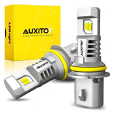 AUXITO HB5 9007 LED Headlight Bulbs High Low Beam 6500K White Fanless Bright 2X AUXITO