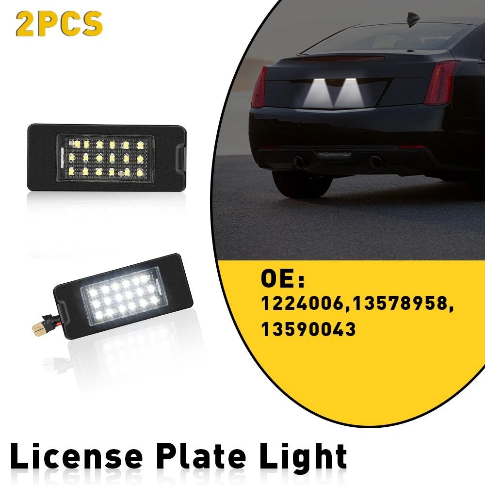 LED License Plate Light for White Cadillac ATS Escalade Escalade | ESV 2015-2020 6B93BC-57