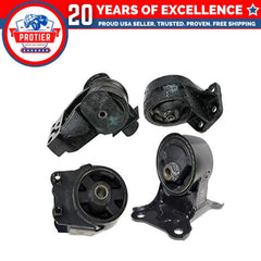 Fits 1999-2001 Hyundai Sonata 2.5L MANUAL Motor & Trans Mount Set 4pcs : A7100, 6B93BC-57