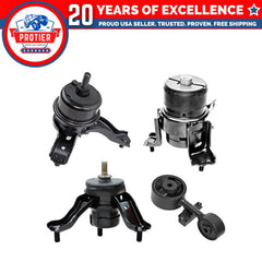 Fits 2007-2009 Toyota Camry 2.4L GAS MANUAL Engine Motor & Trans Mount Set : 6B93BC-57