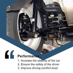 Front Rear Shocks Absorber Control Arms Tie Rods Sway Bar for 06-15 Toyota Yaris 6B93BC-57