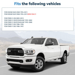 2 Pcs 1 inch 8x6.5 Wheel Spacers 9/16"x18 For Dodge Ram 2500 3500 Ford F-250 6B93BC-57