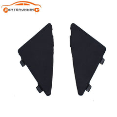2pcs Front Bumper Tow Hook Lid Cover Lower Grille Cap For 2014-16 Mazda 3 &Sport 6B93BC-57