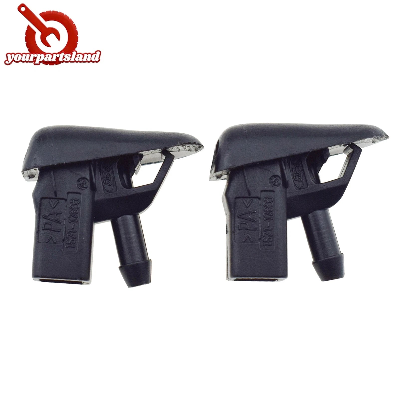 Pair Windshield Hood Washer Nozzle for Volvo XC60 V70 XC70 S80 10-13 31301826 6B93BC-57
