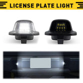 1 Pair License Plate Light Bumper Rear Lamp Housing Cover For Nissan Frontier 6B93BC-57