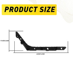 Bumper Bracket Left Right & Set Fit For 2013-2019 Nissan Sentra Rear Plastic 6B93BC-57