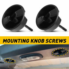 For 07-18 Jeep Wrangler JK Hardtop Freedom TargaTop Tab Mounting Screw Set of 2 6B93BC-57