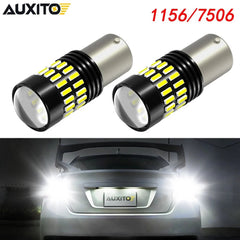AUXITO 1156 7506 LED Reverse Backup Light White 6000K for DRL Parking Tail Bulbs AUXITO