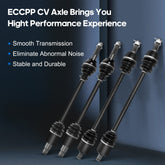 ECCPP CV Axle Set Fits Polaris RZR S 800 2010-2014 Front & Rear LH RH KOEEP