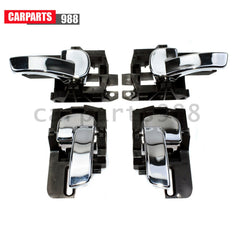 Chrome Interior Door Handle Front Rear LH RH For Nissan Qashqai 07-13 80671JD00E 6B93BC-57