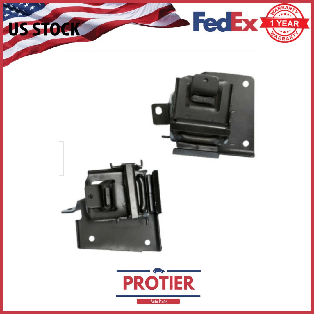 Front R & L Motor Mount 2PCS Set for 1996-1998 Chevrolet C1500 / GMC C1500 4.3L 6B93BC-57