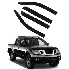Window Visor Vent Shades Guards Deflectors For Nissan Frontier 05-18 Crew Cab 6B93BC-57