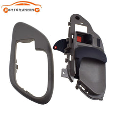 Interior Front Right Side Door Handle w/Bezel Trim For 1995-1999 Chevy GMC Truck 6B93BC-57