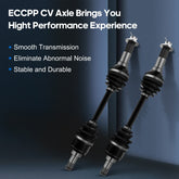 ECCPP CV Axle Set Fits Yamaha Grizzly 600 1999-2001 Front Left & Right ECCPP