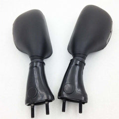 Black Racing Mirrors For Kawasaki Ninja ZX6R 98-02 / ZX9R 98-03 / 650R 06-08 US