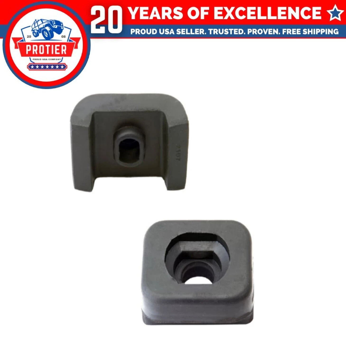 Engine & trans mount set for GM VAN L6 Cyl 3.2 1966; GM TRK V6 Cyl 5.0 1967; 6B93BC-57