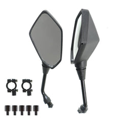 1 Pair Motorcycle Rearview Side Mirrors For Triumph Tiger 1200 1050 900 800 750