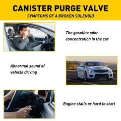 For Buick Cadillac Chevrolet GMC Traverse Vapor Canister Purge Valve Solenoid 6B93BC-57