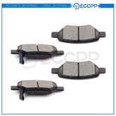 Rear Ceramic Brake Pads For Chevrolet Cobalt Pontiac G6 2007-2009 Saturn Aura 6B93BC-57